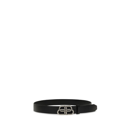 Black Calf Leather Bos Taurus Belt