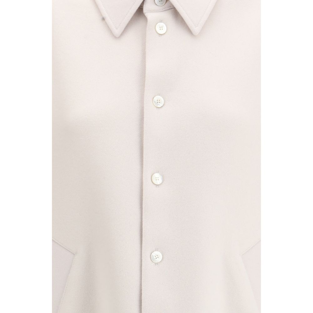 Beige Cashmere Shirt