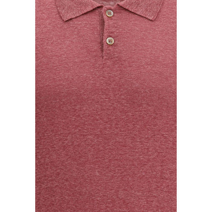 Multicolor Linen Polo Shirt