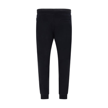 Black Cotton Joggers (Workout Pants)