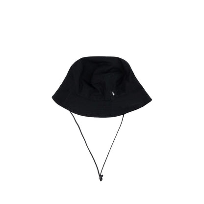 Black Cotton Bucket Hat
