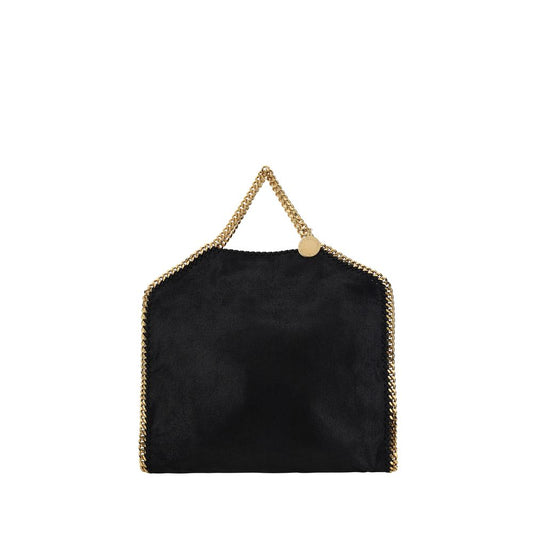 Black Polyester Shoulder Bag