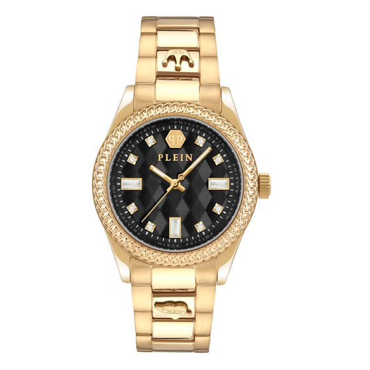 Gold Stainless Steel Dress Watch