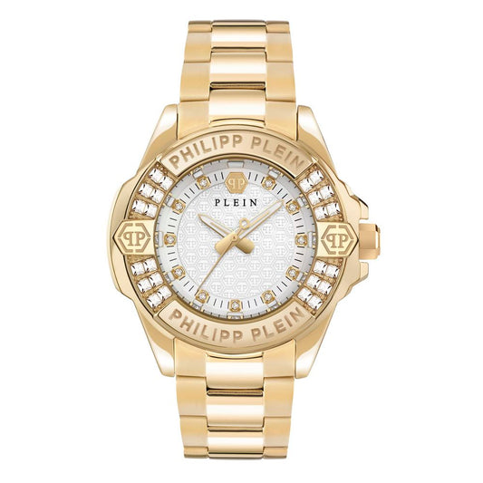 Gold Stainless Steel Dress Watch