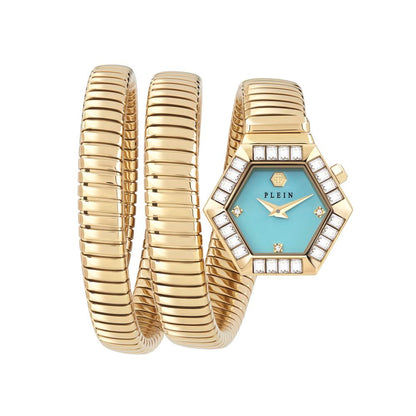 Gold Stainless Steel Dress Watch