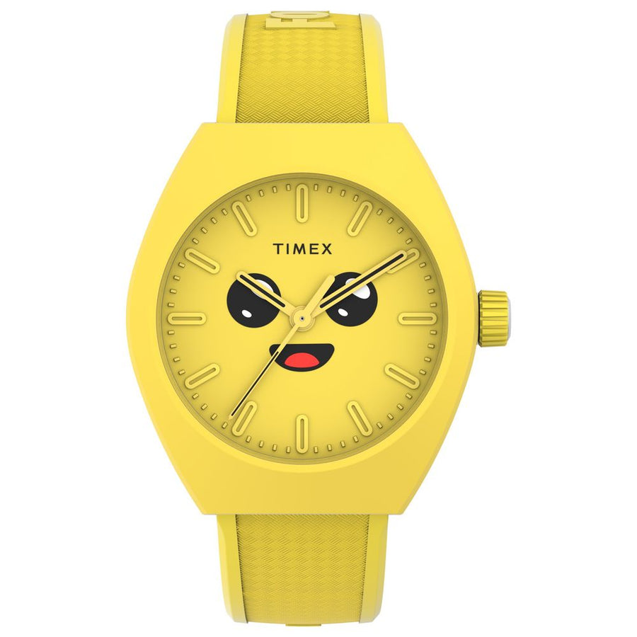 Bicolor Rubber Sport Watch