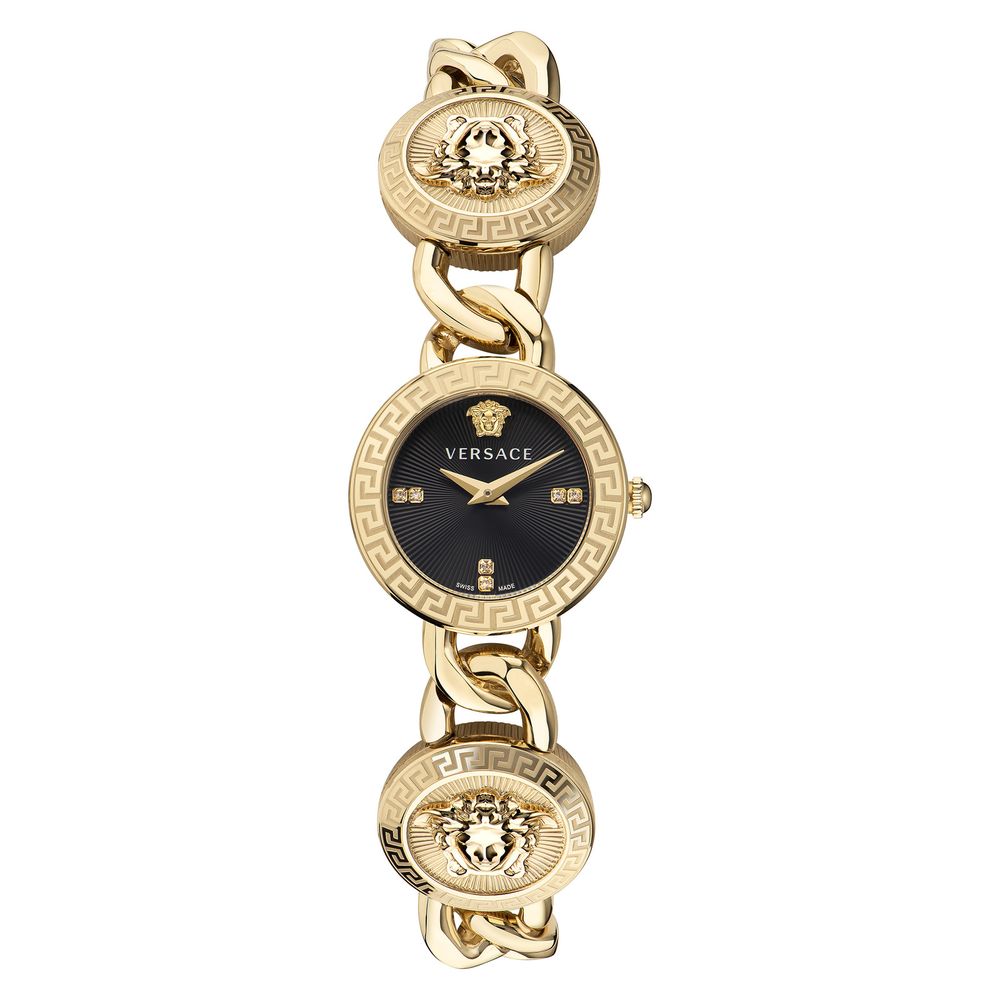 Gold Stainless Steel Dress Watch