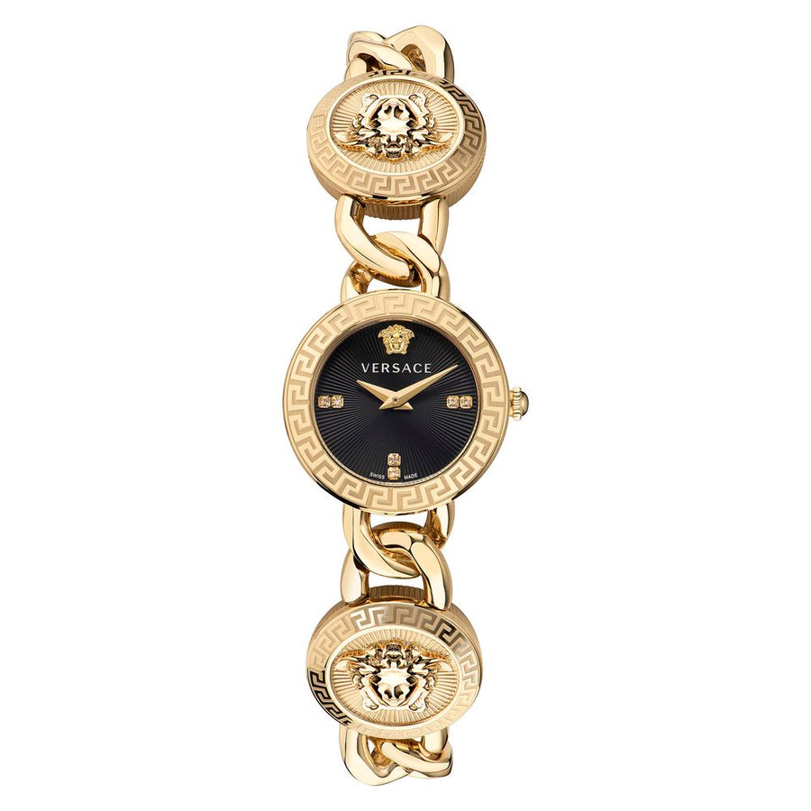 Gold Stainless Steel Dress Watch