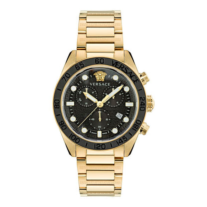 Gold Stainless Steel Dress Watch