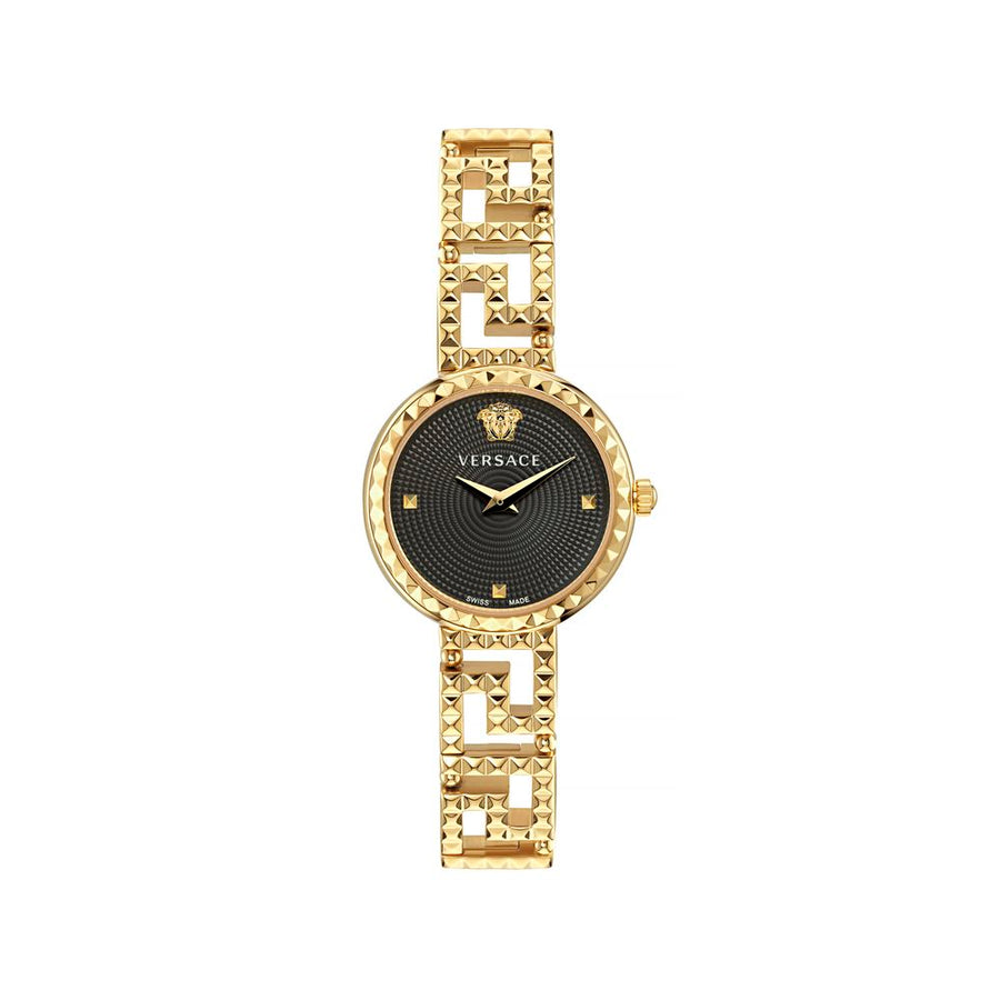 Gold Stainless Steel Dress Watch