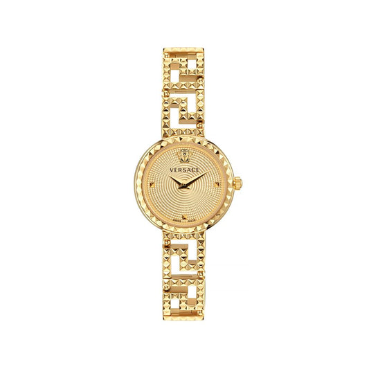 Gold Stainless Steel Dress Watch