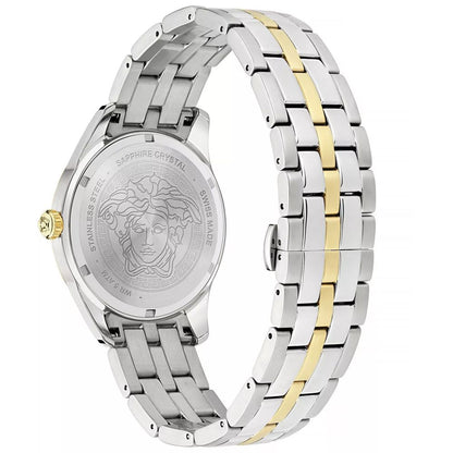 Gray Stainless Steel Dress Watch
