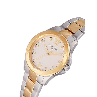 Gold Stainless Steel Dress Watch