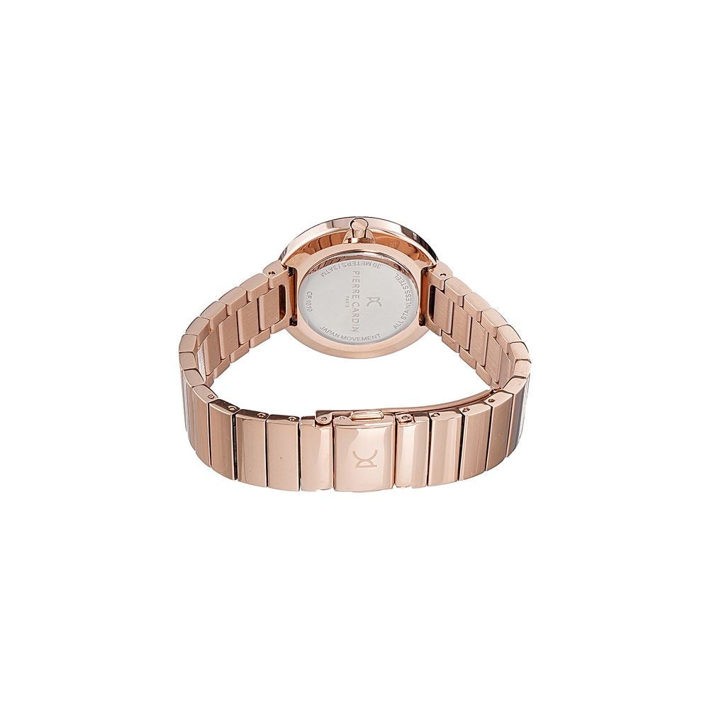 Gold Stainless Steel Dress Watch