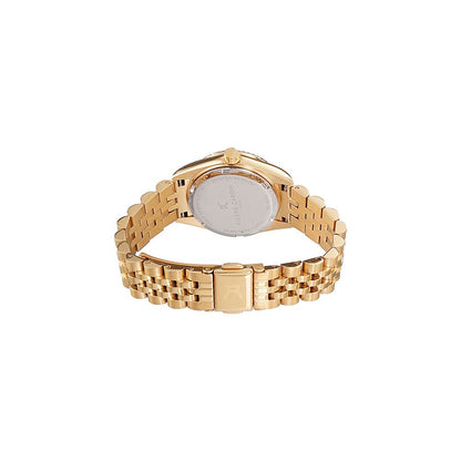 Gold Stainless Steel Dress Watch
