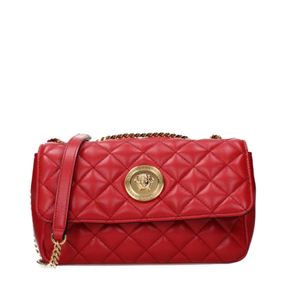 Red Leather Shoulder Bag