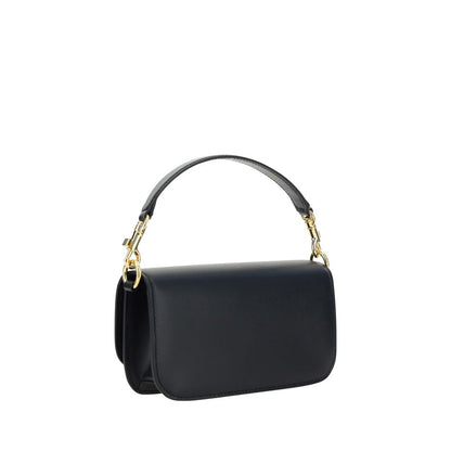 Black Calf Leather Bos Taurus Shoulder Bag