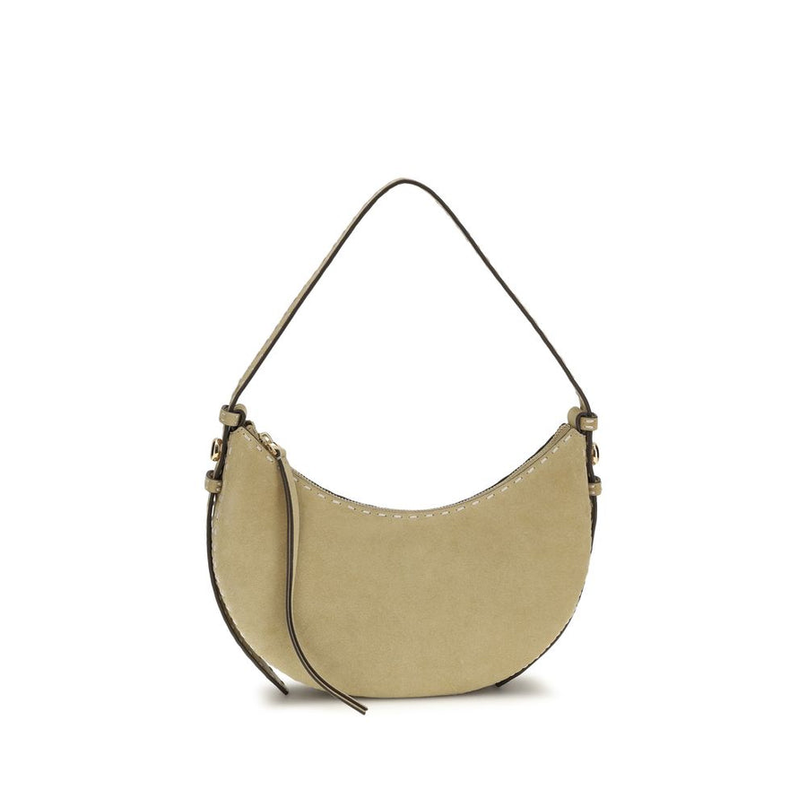 Beige Calf Leather Bos Taurus Handbag