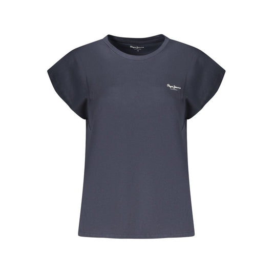 Blue Organic Cotton Women T-Shirt