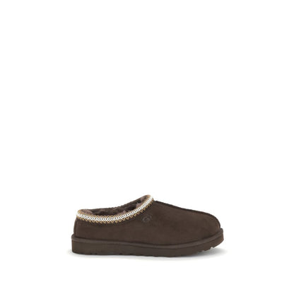 Brown Leather Mules