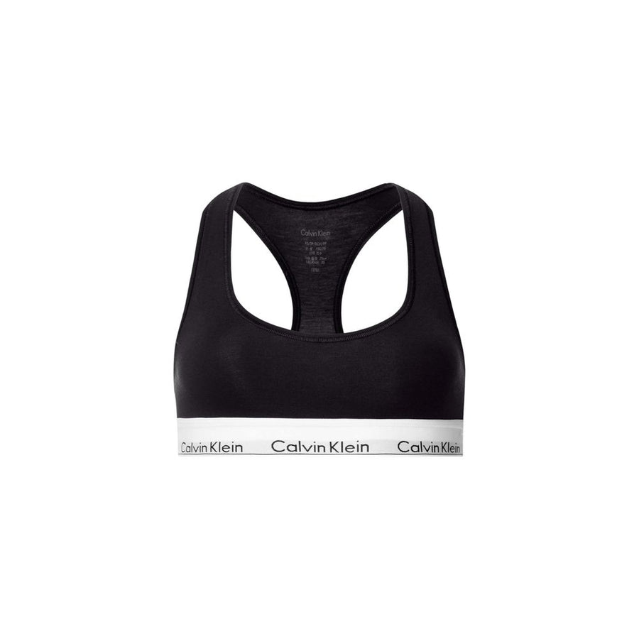 Black Cotton Bra