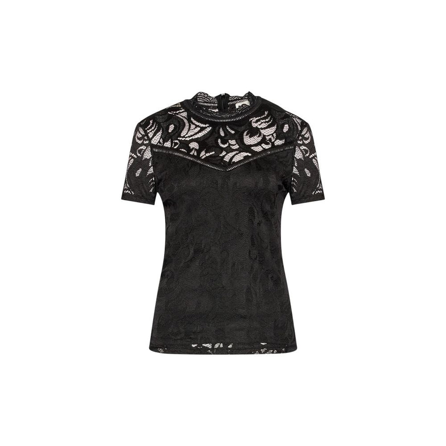 Black Polyamide T-Shirt