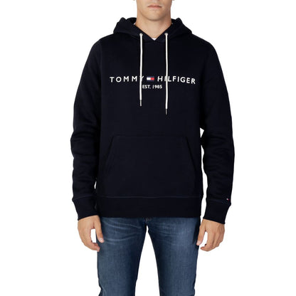 Blue Cotton Hoodie