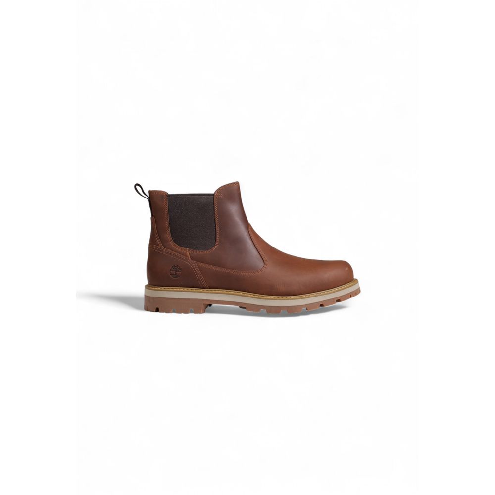 Brown Suede Leather Chelsea Boots