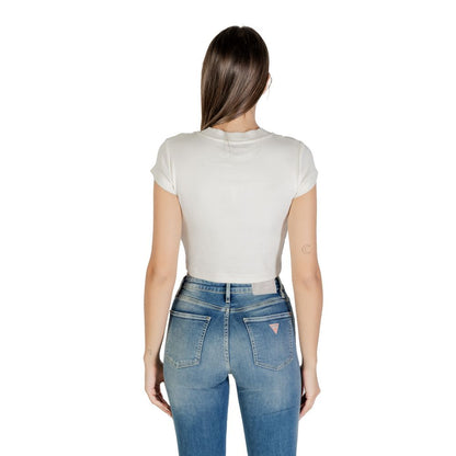 Cream Cotton T-Shirt