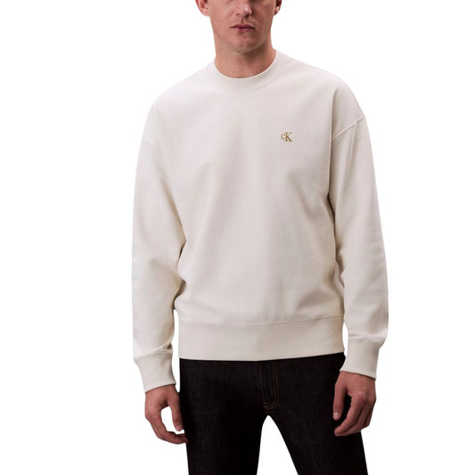 White Cotton Sweatshirt