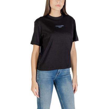 Black Cotton T-Shirt