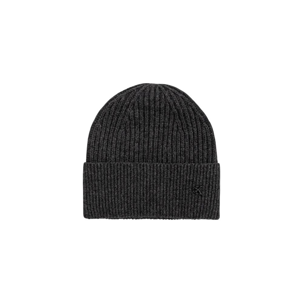 Gray Wool Cap (Baseball Hat)