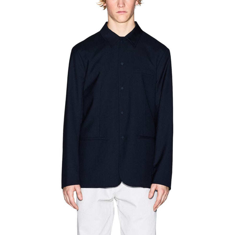 Black Polyester Blazer