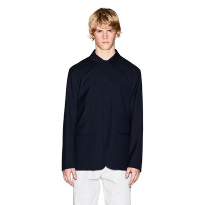 Black Polyester Blazer