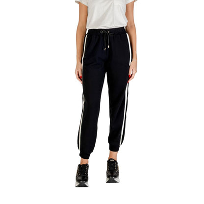 Black And White Cotton Joggers (Workout Pants)