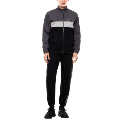 Black Cotton Sweatsuit