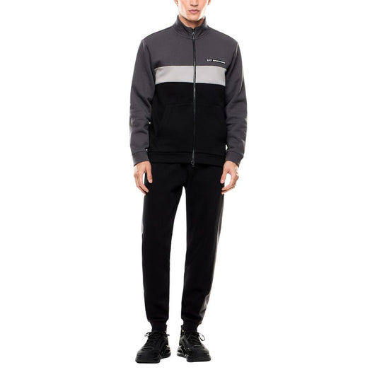 Black Cotton Sweatsuit