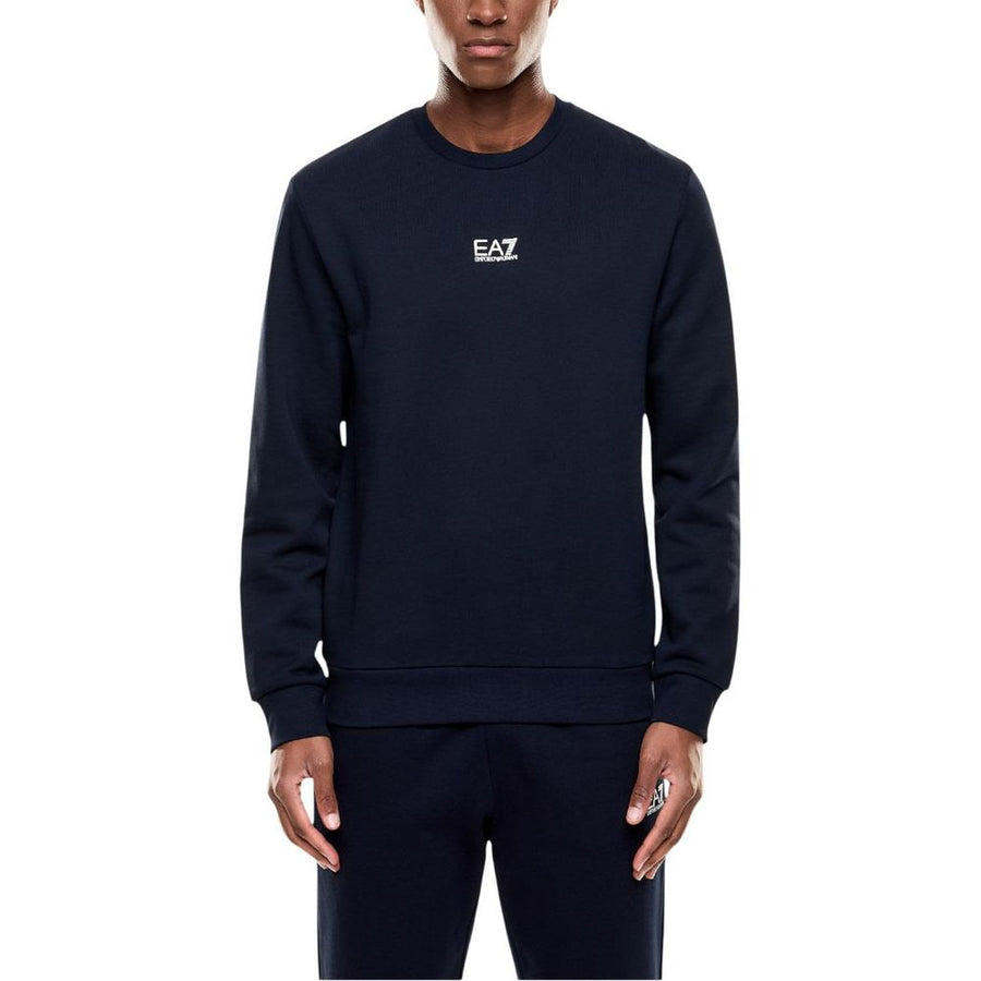 Blue Cotton Sweatshirt