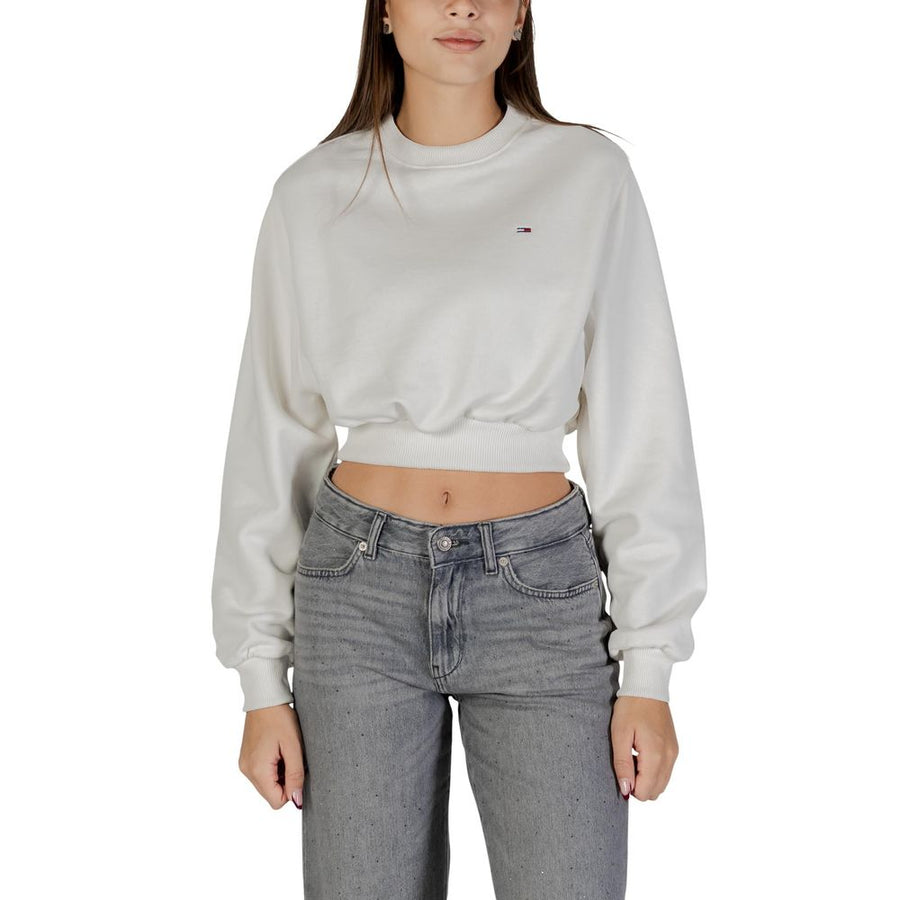 Cream Recycled Cotton Sweatshirt
