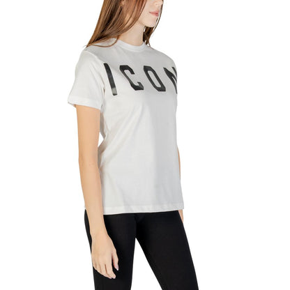 Cream Cotton T-Shirt