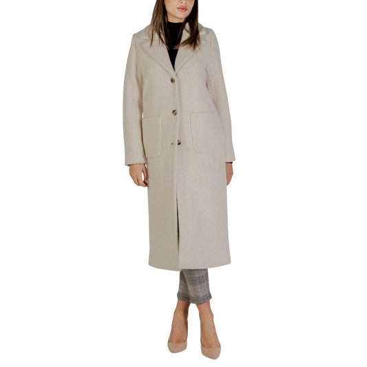 Cream Wool Coat