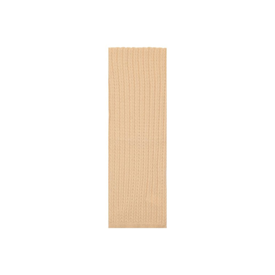 Beige Polyester Scarf