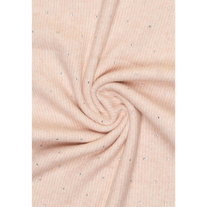 Pink Recycled Polyester Scarf