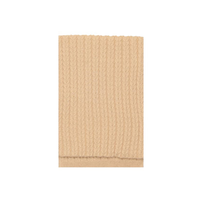 Beige Polyester Scarf