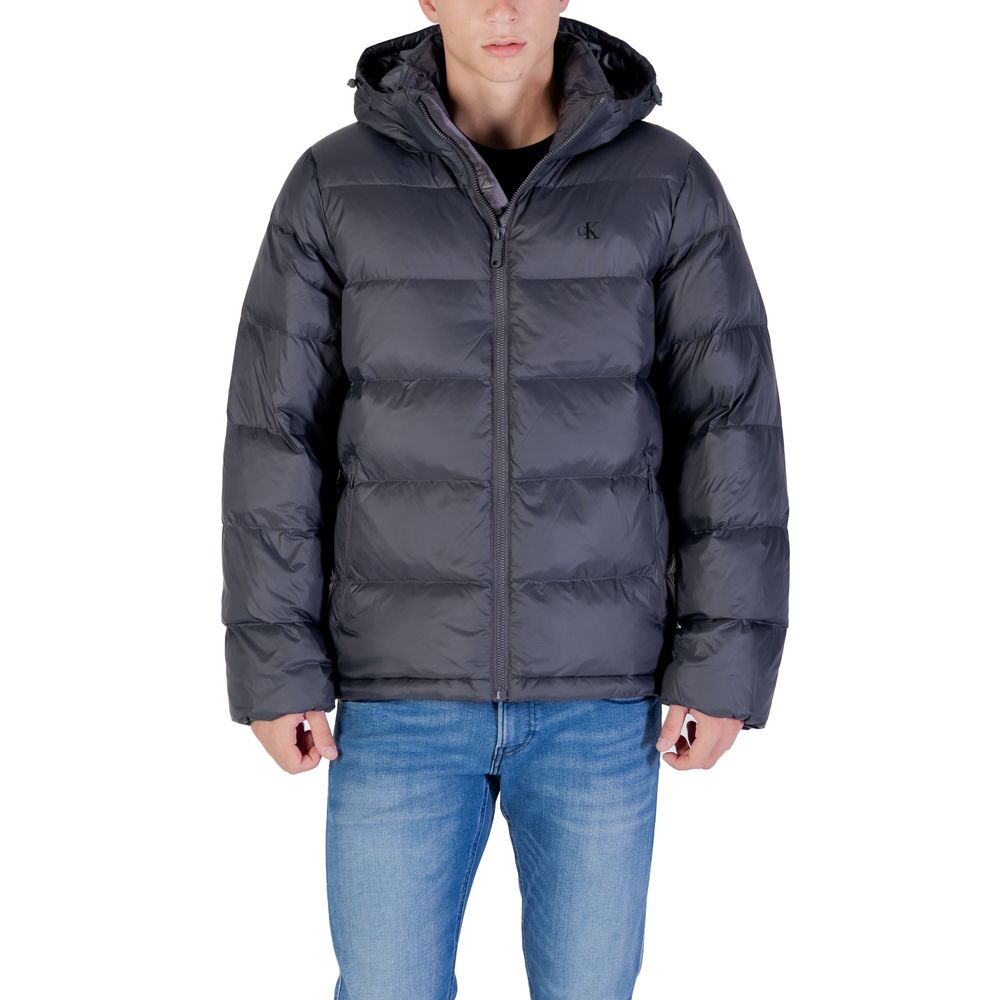 Gray Polyamide Coat