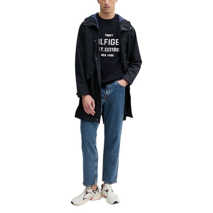 Blue Organic Cotton Sweatshirt