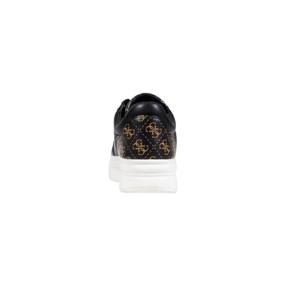 Bicolor Polyester Low Top Sneakers