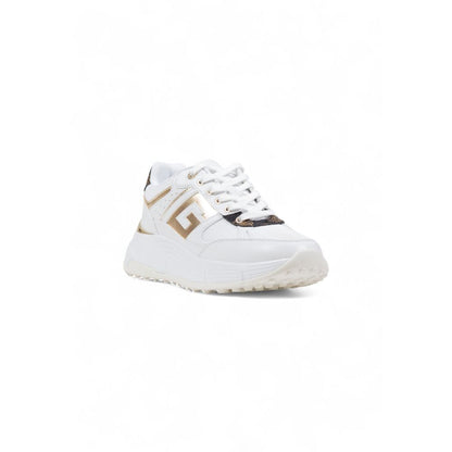 White Polyethylene Chunky Sneakers