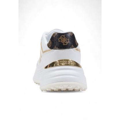White Polyethylene Chunky Sneakers