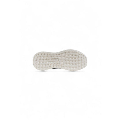 White Polyethylene Chunky Sneakers